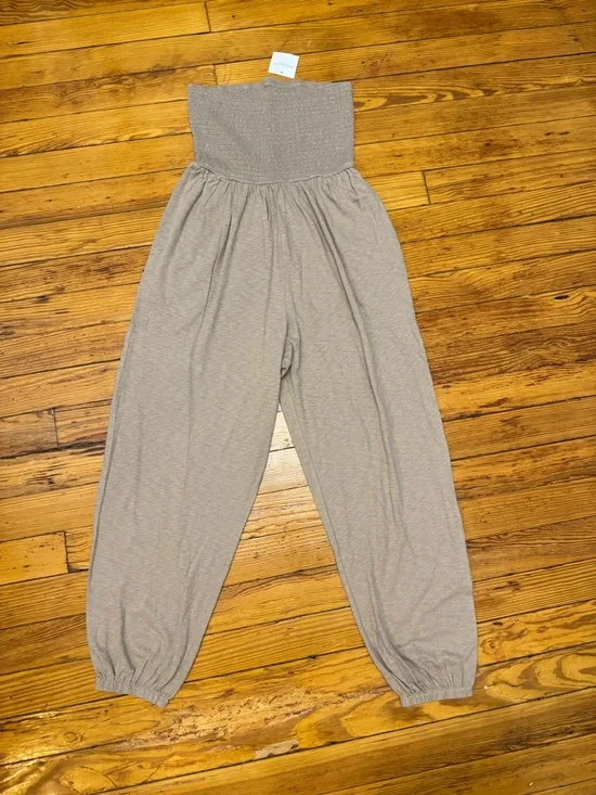A&E Sunchaser Knit Smocked Tube Jumpsuit - Picture 2 of 6